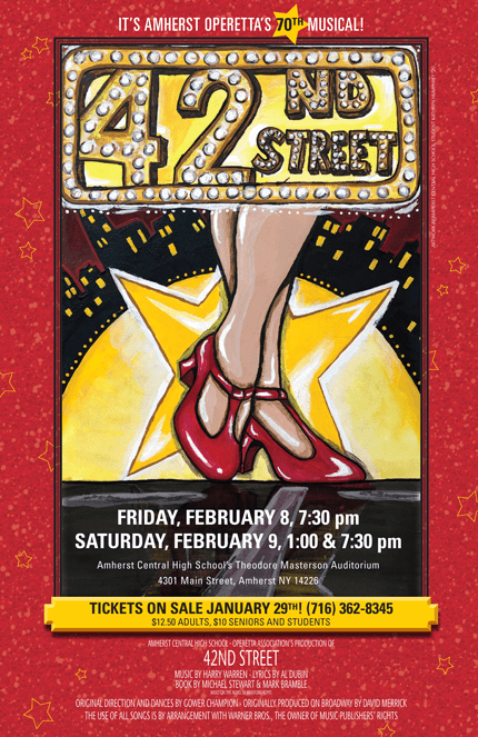 42nd street poster